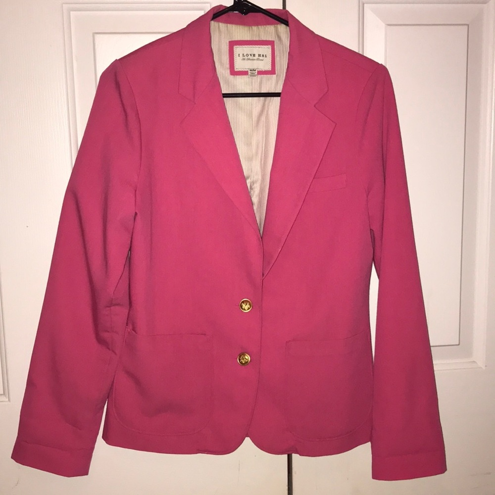Hot pink blazer